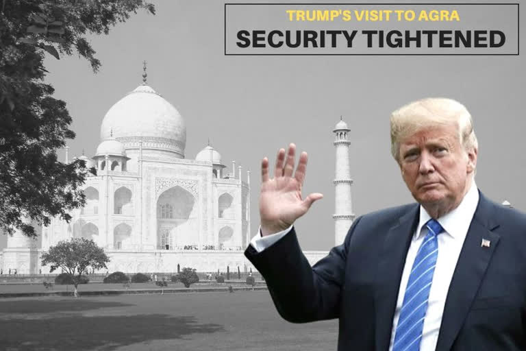 Trump Agra visit