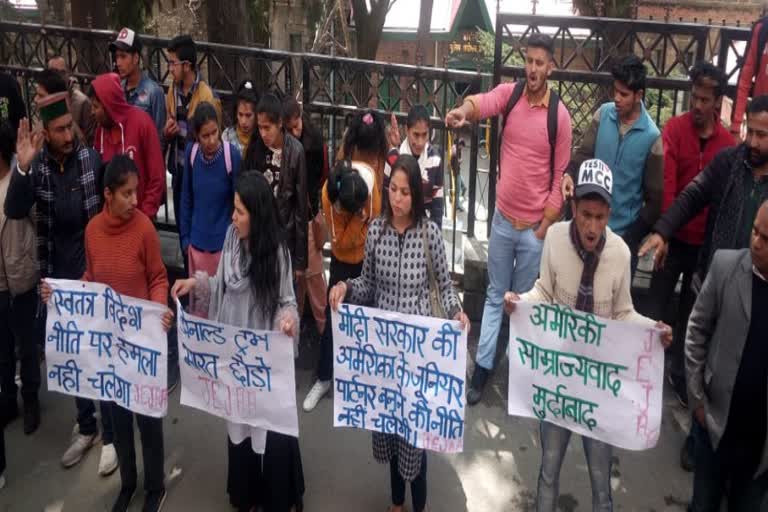 jan ekta jan adhikar manch protest in shimla