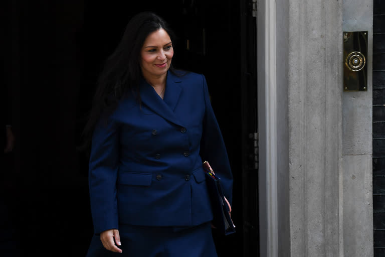 UK Home Secretary Priti Patel