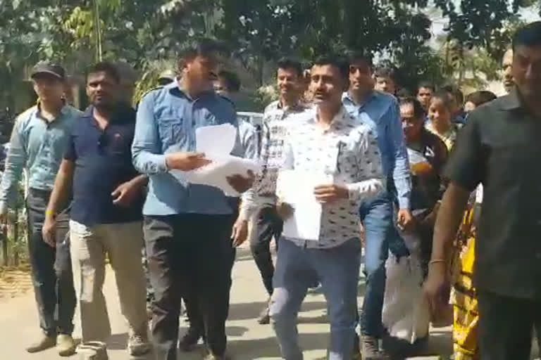 बांसवाड़ा न्यूज़,  data entry operator strike, Strike in Banswara