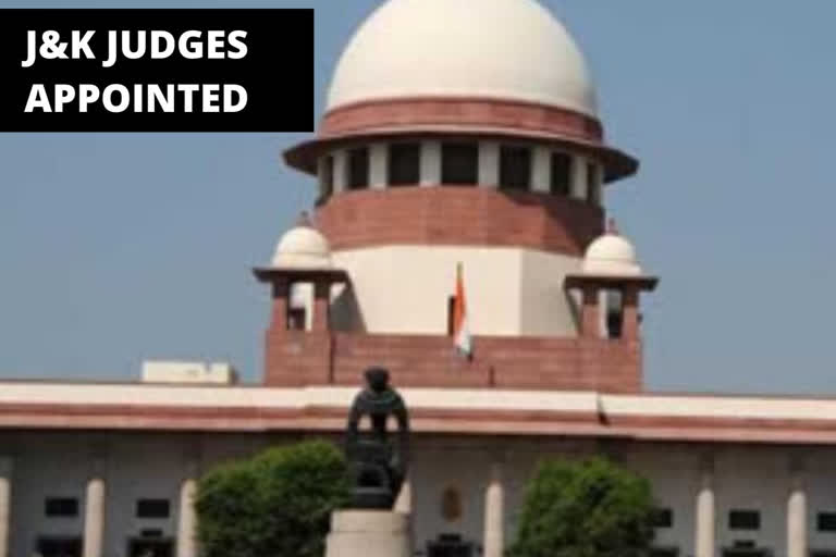 SC collegium approves appointment of 3 judicial officers as Judges of J&K HC