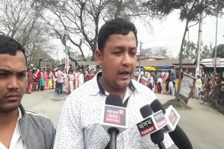 CAA protester Arrested at Moran,পল্লৱ দুৱৰাৰ মুক্তিৰ দাবীত প্ৰতিবাদ