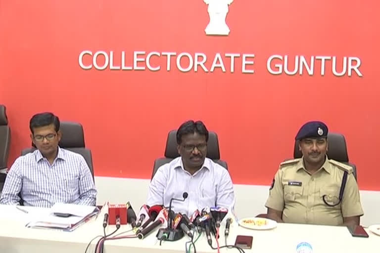 guntur collector comments on law and order issue