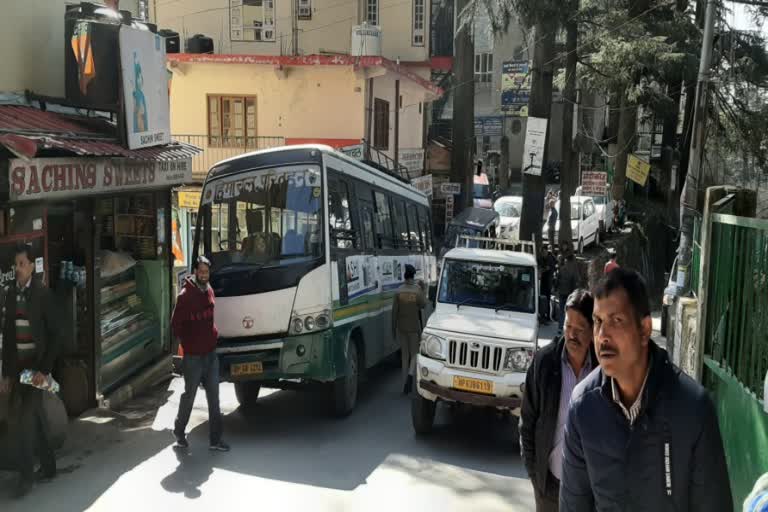 Himachal Road Transport Corporation Bus