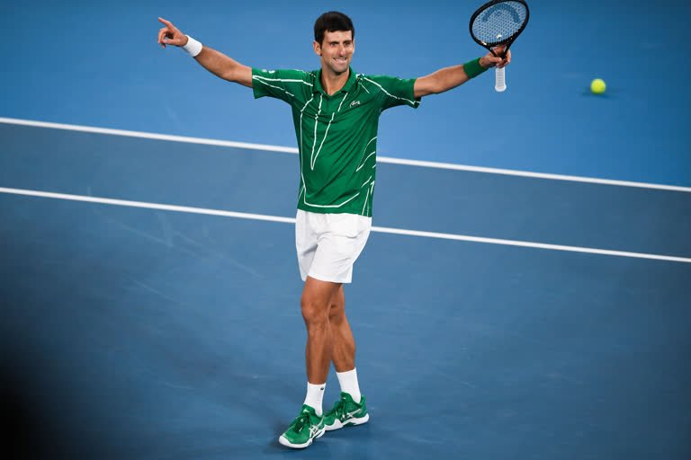 Djokovic eases into second round of Dubai Championships