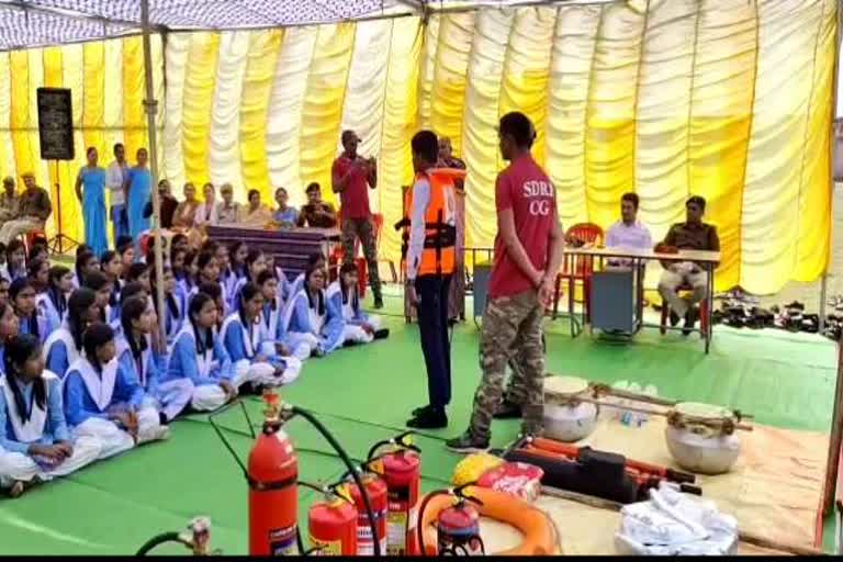 trained school children to avoid disaster