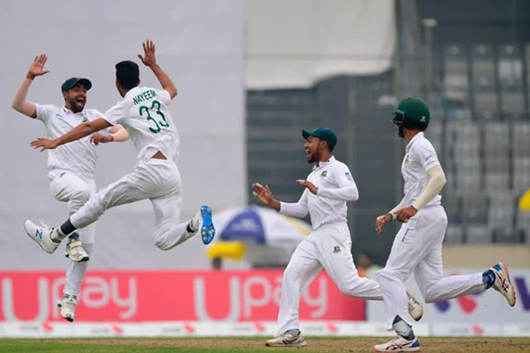 Spinners shine as bangladesh defeat zimbabwe in one off test