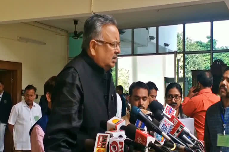 Raman Singh gave a statement on the protest of farmers in Chhattisgarh