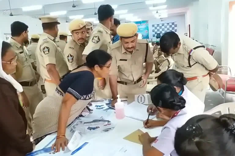 police health camp in mangalagiri