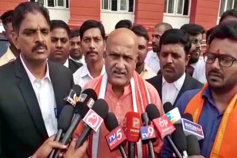 Sriram Sena President Pramod Muthalik