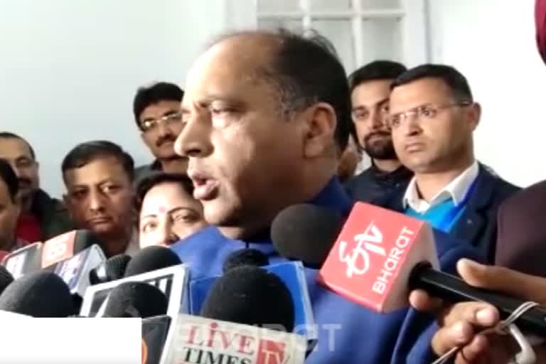 हिमाचल प्रदेशचे मुख्यमंत्री जयराम ठाकूर