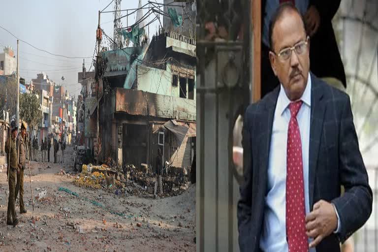 NSA Ajit Doval reaches Seelampur