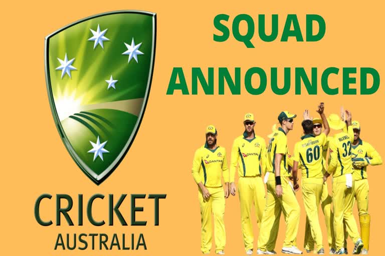 Australian squad, AUSvsNZ,  New Zealand tour of Australia, 2020