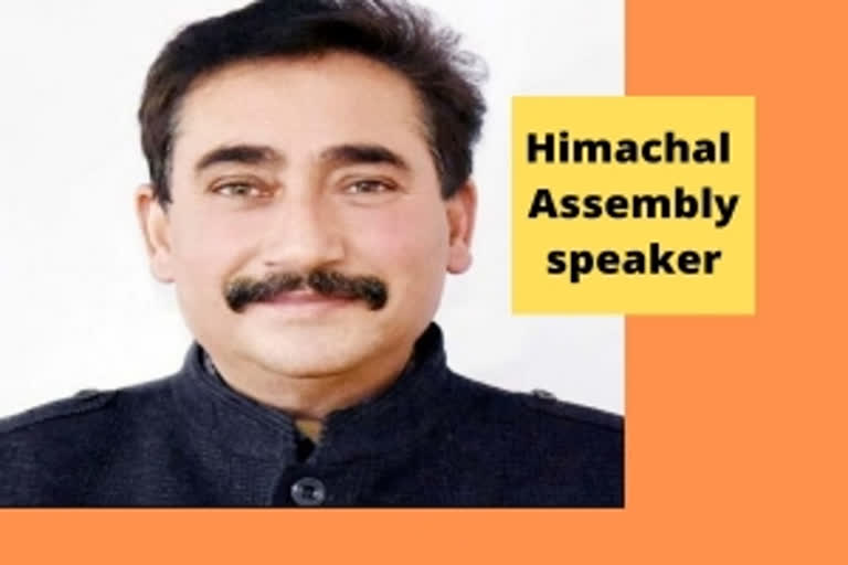 Vipin Parmar  elected as new Speaker of Himachal Assembly