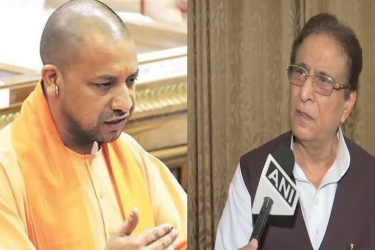 Yogi Adityanath  Samajwadi Party  Azam Khan arrest  Uttar Pradesh Chief Minister  യോഗി ആദിത്യ നാഥ്  എംപി അസം ഖാൻ  സമാജ്‌വാദി പാര്‍ട്ടി  അസം ഖാൻ  അസം ഖാന്‍റെ അറസ്റ്റ്