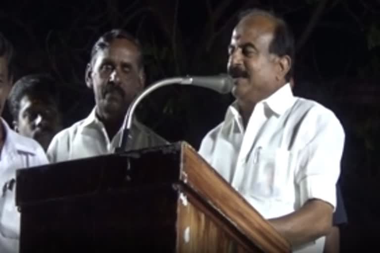 Minister Karuppanan speech