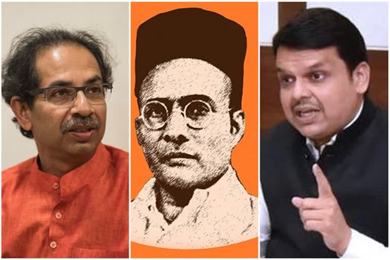 Shiv Sena criticism on Bjp for savarkar issue