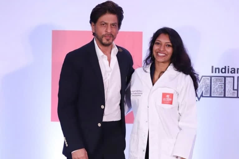 SRK to support a young researcher's dream