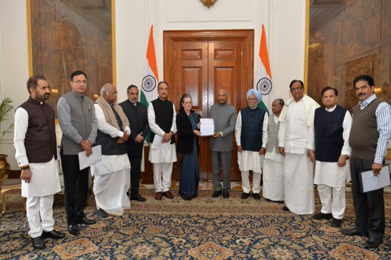 a memorandum on Delhi Violence to President Ramnath Kovind