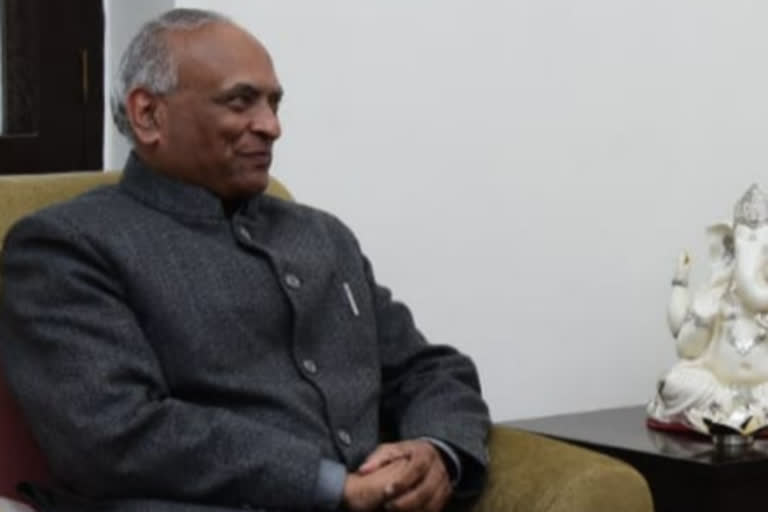 LG leh krishna mathur calls on prakash javdekar in delhi