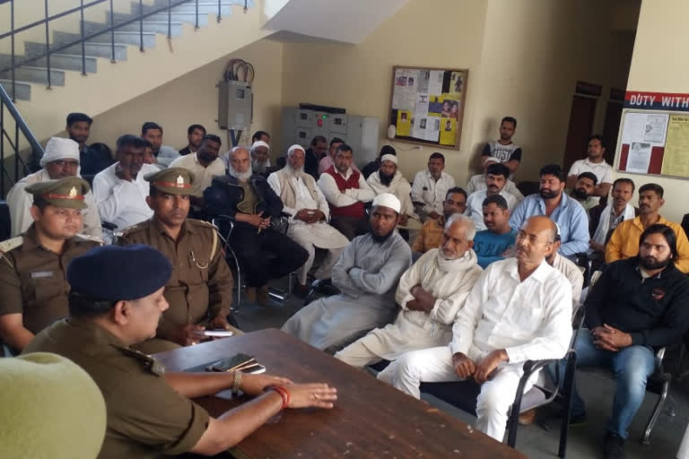 Peace meeting in all police stations of Noida