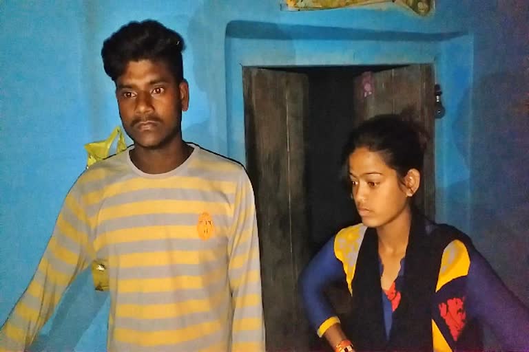 Villagers get married a couple in Godda