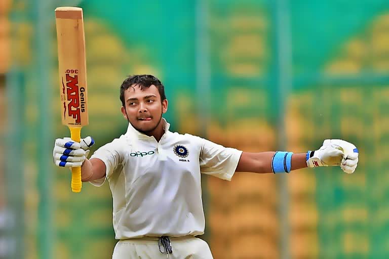 Opener Prithvi Shaw difficult to play in second test against new zealand