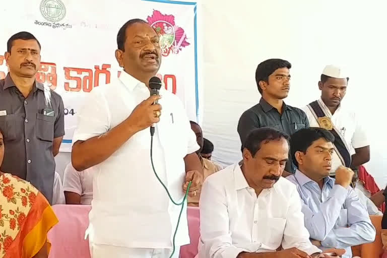 minister koppula eeshwar participated in pattana pragathi in jagtial