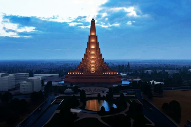 431 ft tall temple to be constructed at jaspur in ahmedabad