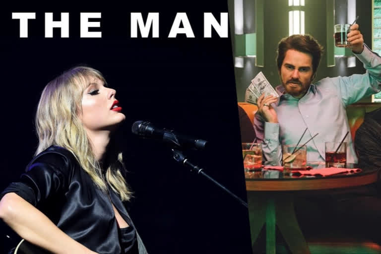 Taylor looks unrecognisable in self-directed music video The Man