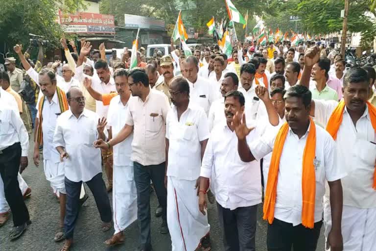 CAA support Rally by BJP across TN