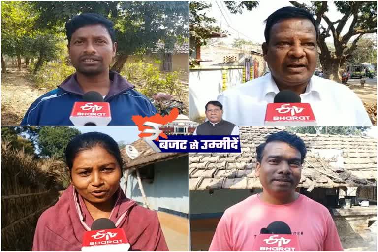 people reaction on state budget in pakur