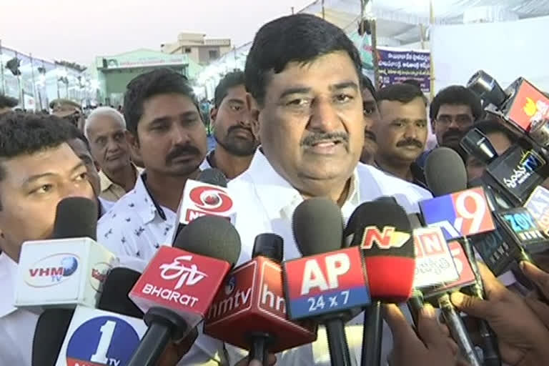 Minister Dharma's visit to northandhra