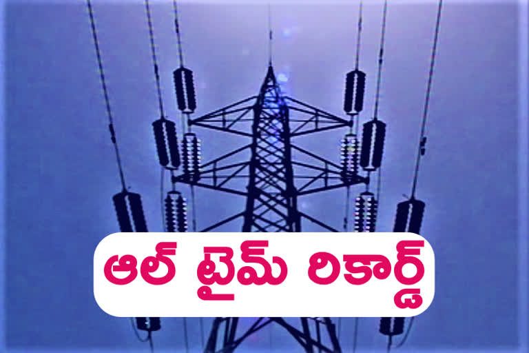 Telangana record in electricity consumption