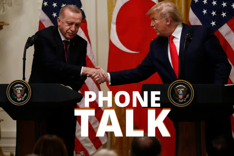 US President Donald Trump and Turkish President Recep Tayyip Erdogan