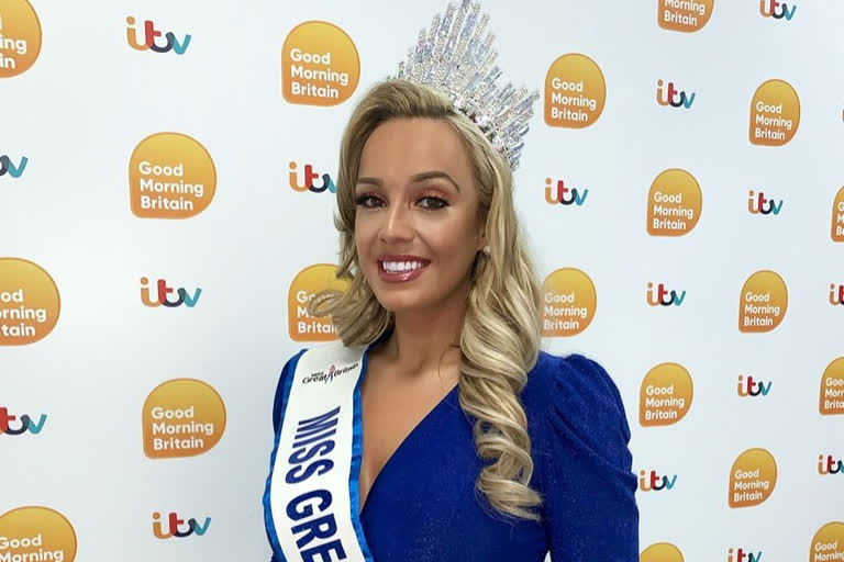 women lost half her weight wins miss great britain