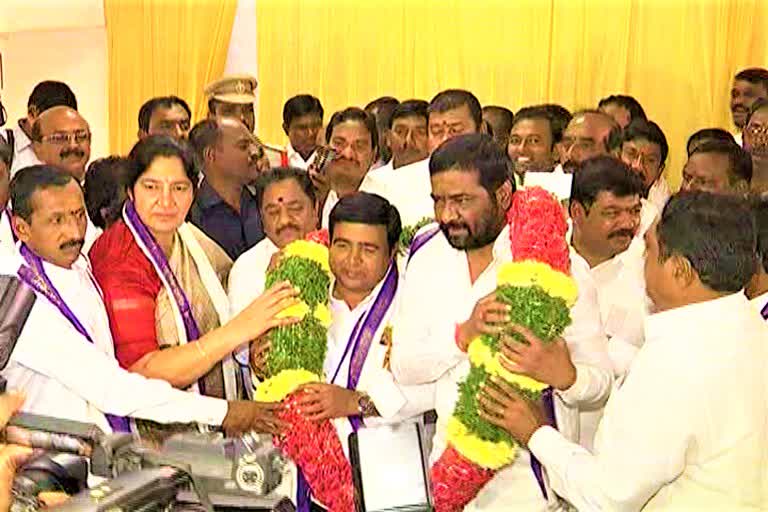 WARANGAL DCCB AND DCMS ELECTIONS ARE UNANIMOUS