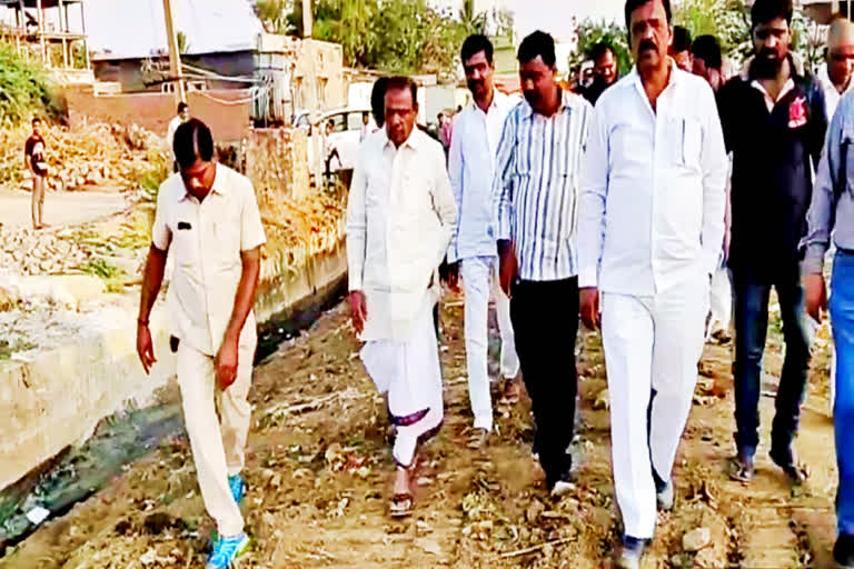 mla examined urban development program in medak