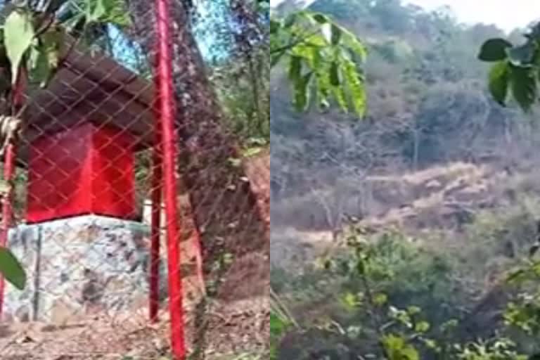 Bigger mining on Chittari mountain again The locals stand in opposition  ചിറ്റാരി മലയിൽ വൻ കിട ഖനനത്തിന് വീണ്ടും ശ്രമം; എതിർപ്പുമായി നാട്ടുകാർ രംഗത്ത്  ചിറ്റാരി മല  Chittari mountain