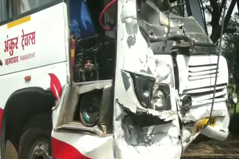 bus-truck collision