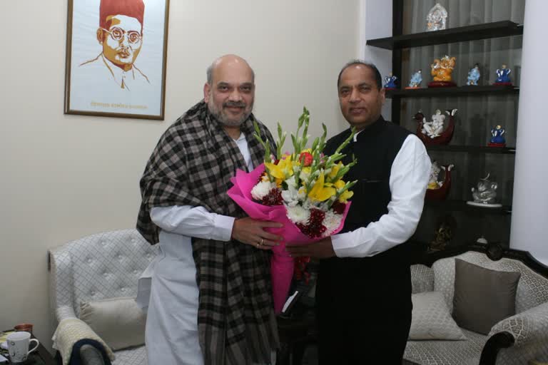 CM Jairam Thakur meeting with Home Minister Amit Shah