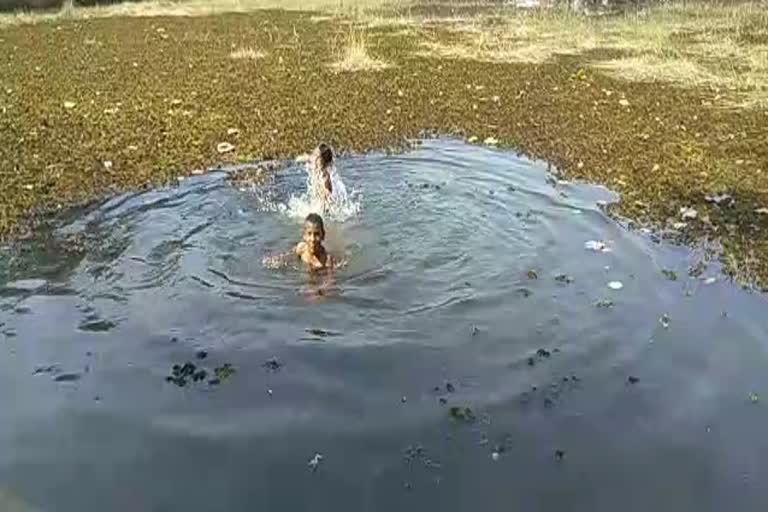 Gram Panchayat Dirt in Tuman Pond