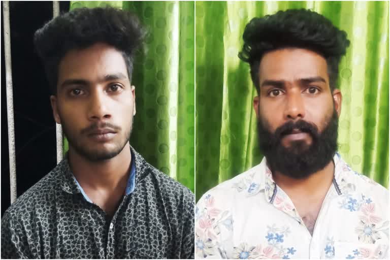 attack against couple  തുമ്പ പൊലീസ്  വീട്ടിൽ കയറി വെട്ടി  thumba police