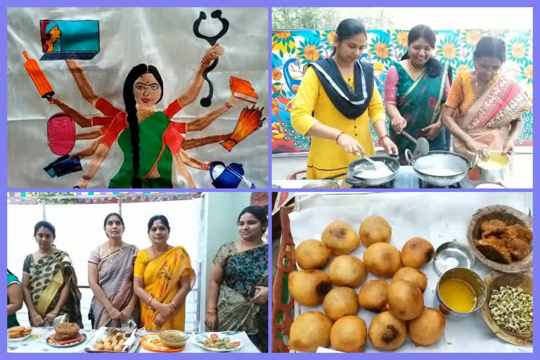 womens cooking compitations for womens day celebrations at kurnool