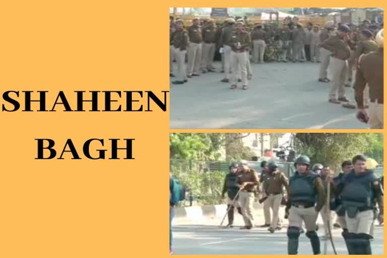 Security beefed up in Shaheen Bagh