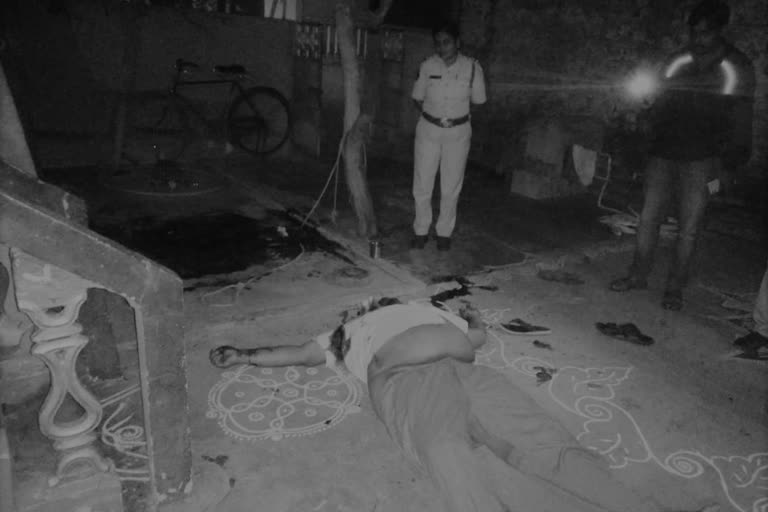 one person murdered in g. maamidada east godavari district