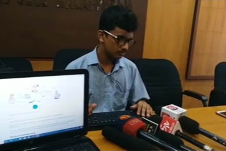 Kerala : Visually impaired Kerala boy becomes first student to write Class 10 board exam on computer