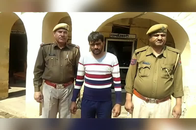 Jummy arrested in Alwar, कुख्यात अपराधी जमशेद