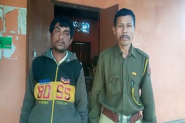 Cow thief caught at Nagaon