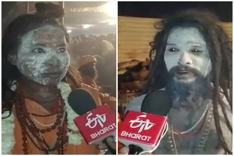 Residents of Jabalpur are coming to seek blessings from Naga Sadhus